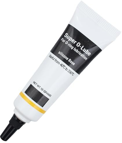 1Pcs 10g Silicone Grease for O-Rings, Multi-Use Silicone Grease Lubricant,for Tap, Maintenance Rubber Seals, Automatic Coffee Machine, for Gears, Bearings, To Maintain Smooth Turning