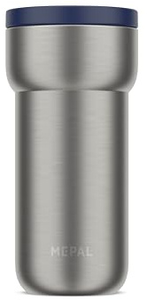 Mepal - Isolierbecher Ellipse - 4 Stunden heiß & 8 Stunden kalt - Thermobecher für Unterwegs - Geeignet als Tee & Kaffeetasse zum Mitnehmen - Passt in alle Becherhalter - 375 ml - Vivid blue