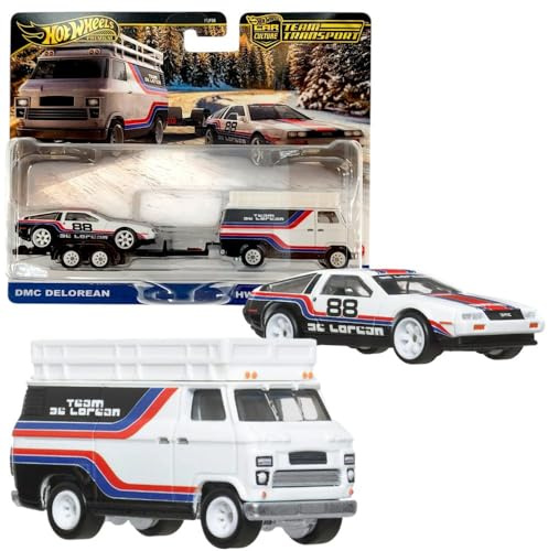 Hot Wheels Delorean DMC12 - Colector de transportador automático