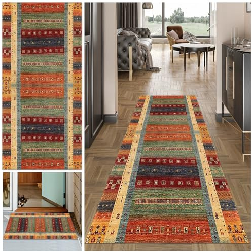Tappeto Passatoia Cucina Antiscivolo Tappeto Runner Passatoia Tappeti Runner Ingresso Tappeti per Corridoio Tappeto Runner Cucina Tappeto Lungo per Cucina e Bagn, Soggiorno, Corridoio40 x 180 cm