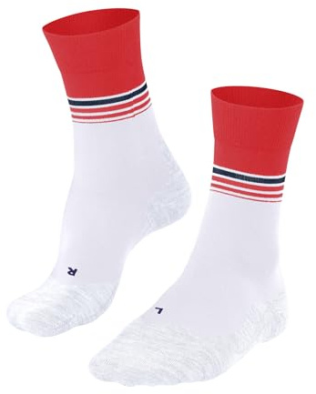 FALKE herr Löparstrumpor RU4 Endurance Cool M So funktionellt garn antiblåsning 1 par, Vit White 2005 Stripe, 44-45