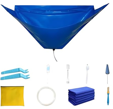 Kit de nettoyage pour climatiseur | Kit de nettoyage Split AC | Outils de système de climatisation, housse de nettoyage murale pour climatiseur divisé, sac de service de climatisation étanche pour la