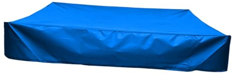 BIUDECO Sandbox Cover for Garden Courtyard Dustproof Sandpit Lid with Traction Rope Foldable Storage Protects Play Area and Outdoors