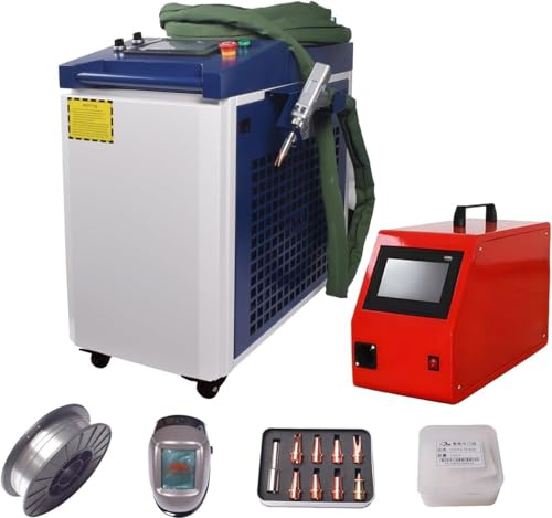 Laser di fibra saldatore Raycus 1500W/2000W/3000W 4 in 1 saldatura laser di fibra pulizia taglio saldatrice manuale sorgente con alimentatore automatico del filo per tutto il metallo (1500W)