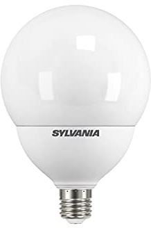 SYLVANIA LED-Lampe, E27 Sockel, 20 Watt / 2450 Lumen entspr. ca: 200 Watt, Cool White (4000K), 12000h Lebensdauer, Globe Form, 120mm Durchmesser, 175mm Länge, Weißer Kolben, 1er Pack