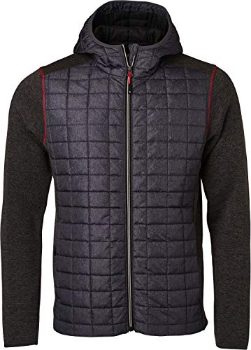 James & Nicholson Herren Men's Knitted Hybrid Jacket Jacke
