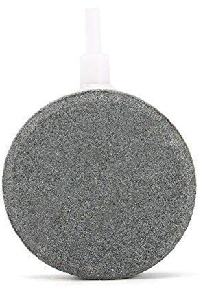 Fdit 60mm Luft stein Runde Air Stone Filterschwamm Aquarium Luftblasen Schwammfilter Teichpumpe Hydrokultur Diffusor Luftblase Stein Belüfter Blase Diffuser Airstones für Luftpumpe Mineral