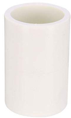 sourcing map 5PCS Manchon PVC 20mm raccord tuyau droite connecteur adaptateur couplage blanc