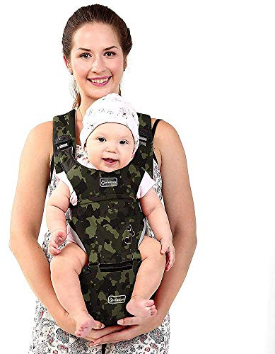 G-Tree Ergonomische Babytrage Rucksack mit Hip Sitz Front und Rückseite für Frauen und Männer, Gemütlich Safe-Positionen für Kinder Kleinkinder Kleinkinder Jungen und Mädchen