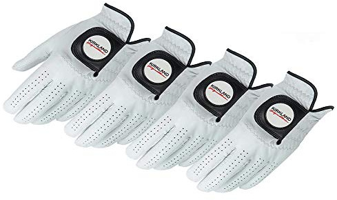 Kirkland Signature Set of 4 Premium Cabretta Leather Golf Gloves Size L