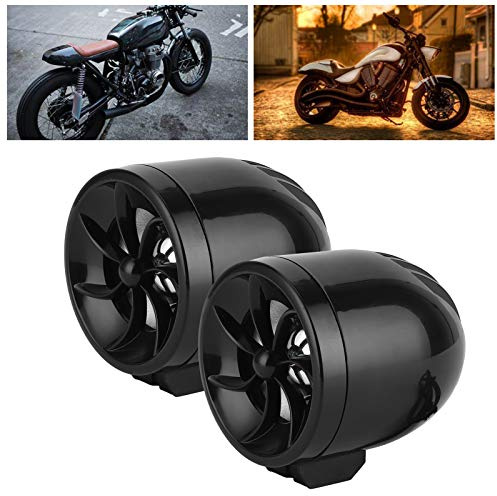 KIMISS di amplificazione audio stereo per lettore musicale, altoparlante Bluetooth per moto, altoparlante Bluetooth per moto 12V Amplificatore musicale audio Altoparlante ad alta