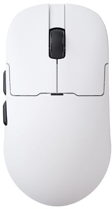 MAGIC-REFINER X AJAZZ AJ159 Souris De Jeu Sans Fil Souris De Jeu Pour PC Filaires 2.4G/USB - C, Souris Ordinateur Rechargeable, Capteur PAW3395, 6 DPI Réglable Jusqu'à 26000 pour PC/Mac - Blanc