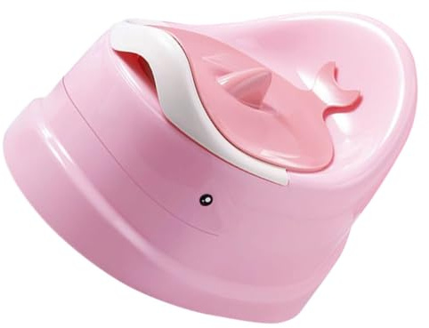 Kinder Toilettensitz Rosa aus Pp, Tragbar und Leicht für Zuhause | Schulanfang Deko, im Auto Nutzbar und Wiederverwendbar, für Kinder Beim Töpfchentraining