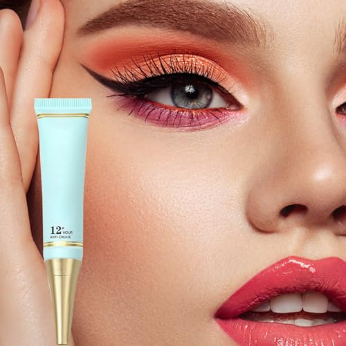 Eyeshadow Primer Base - Matte Finish Eye Makeup Primer, 24 Hour Waterproof Eyeshadow Adhesive | Smoothing Eye Primer to Prevent Creasing, Enhances Color Payoff for Professional & Everyday Makeup