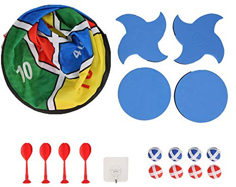UMDHAIYI per il Gioco da Tavolo da dardo, per Bambini, Bersaglio di Grandi Dimensioni di 75 cm, Freccette Soft, Giocattoli per Feste di Compleanno, attività all'aperto al Coperto,