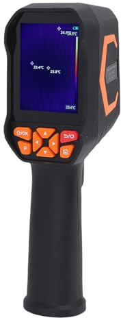 MENDUNER Kleine Tragbare Wärmebildkamera, Minus 20 °F Bis 550 °F, 256 X 192 IR Auflösung, Integrierter 8 GB EMMC-Speicher, Lange Akkulaufzeit