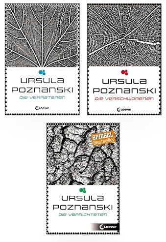 Ursula Poznanski – Die Eleria Trilogie (3 Bücher Bundle Set): Die Verratenen, Die Verschworenen & Die Vernichteten – Dystopie Bestseller Reihe inkl. exklusivem Lesezeichen