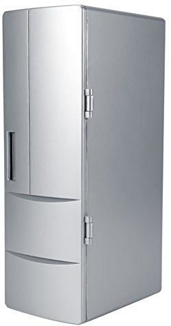 Garosa Portable Mini USB Fridge Beverage Beer Drink Cans Cooler/Warmer Freezer Laptop PC Office Car Refrigerator