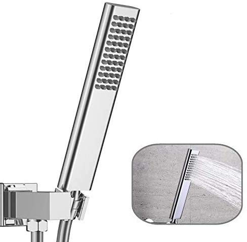 IceMoon Brass Handheld Shower Head High Pressure Luxury Hand Shower Head with Powerful Shower Spray Against Low Pressure Water Supply Pipeline,Water Saving 1-Function Hand Shower Head
