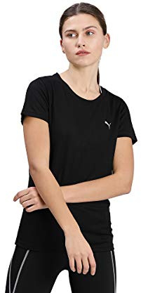 PUMA Damen Performance Tee W T-shirt, Puma Black, XL EU