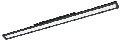 Eglo connect.z Smart Home Led plafoniera Salobrena-Z, L x L 120 x | 10 cm, ZigBee, app e controllo vocale, colore della luce regolabile, dimmerabile, lampada da soffitto in alluminio nero