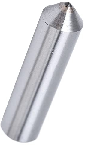Bewinner Abrichtstift für Einzelschleifscheiben, Diamant-Abrichtwerkzeug mit Konischer Spitze, 0,3 Karat, 12 Mm, für Zylindrische Tischoberflächen