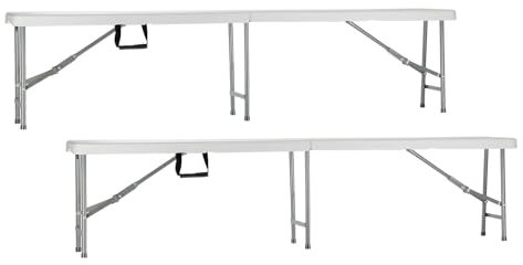 Faltbare Garten Bänke, 180 x 30 x 43 cm, O91