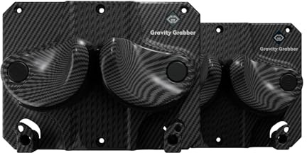 Gravity Grabber - Ultimate Ski & Snowboard Wall Rack | Secure, Non-Slip Storage | Fits Any Ski/Board | Garage Organization | Ski Storage Rack | Snowboard Storage Rack | Winter Gear Organizer | 2 Pck