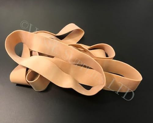 Rubber Elastic Bands Extra Wide Strong Long - 8.4 x 1'' Inches (215mm x 25mm) No.218 (Pack of 10)