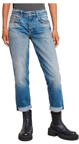 G-Star Femme Jean Kate Boyfriend, Bleu (vintage dirtbag destroyed D15264-D936-H109), 27W / 30L