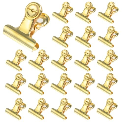 30 Stück goldene Pinnnadeln, robuste Reißzwecken, Reißzwecken, Reißzwecken mit Clips für Pinnwand-Dekorationen, Bastelprojekte, Kunstwerke, Fotos (Gold)