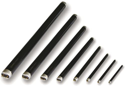 CLAR - Luce nera ultravioletta, luce da discoteca, lampada UV, lampadine di illuminazione ultravioletta, luci al neon, tubi UV fluorescenti (6 Watts T5, Pack 1)