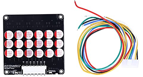 Correttore attivo batteria al litio piastra di trasferimento energetico premium per NCM LFP LTO Bilanciatore batteria per batterie al litio 6S 7S 8S (6S)