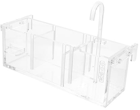 Yardwe Kasten Filter Für Fischbecken Panzer Spender Bausatz Fisch Tank Rack Nachfüllung Schwämme Kühler Für Aquarien Filterboxen Für Aquarien Filterschaumfilter Würfel Acryl Transparent