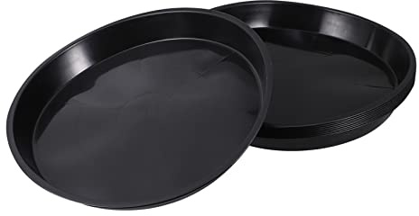 INOOMP 10piezas Base De Maceta para Jardín Bandejas Resistentes para Plantas Domésticas Bandejas De Plástico para Macetas para Bonsái y Plantas Interiores Maceteros De Plástico