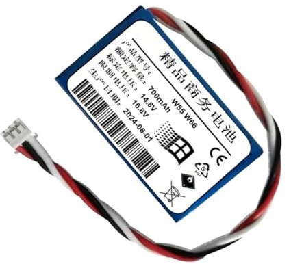 TFHBNF Battery 14.8V 700mAh Window Cleaning Robot Battery，Compatible for Hutt，for W55 W66 DDC55 Ddc 55 Cleaner Battery DDC51 DDC5 C6