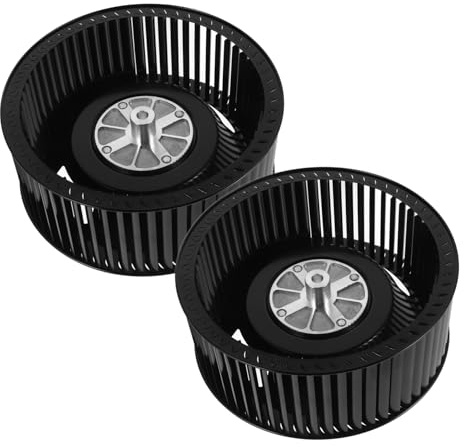 Toddmomy 2pcs Range Hood Fan Wheel Screw Replacement Motor Accessory Exhaust Hood Filter Blower Wheel for Kitchen Exhaust Fan Repair