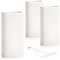 COM-FOUR® 3x humidificateur d'air chauffant - radiateur humidificateur d'air en blanc - évaporateur d'eau de chauffage en céramique