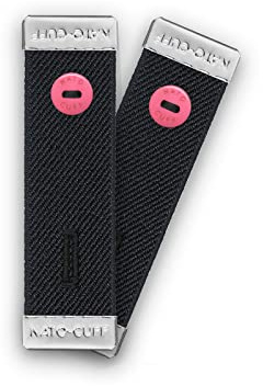 Nato Cuff - Stoppa rullade långärmade skjortor - Dra upp dem med elegans - Elastiska halkskyddshållare (Joe Pink)
