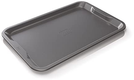 Ninja Foodi ZEROSTICK Baking Tray 25cm x 38cm, Non-Stick, Long Lasting Heavy Duty Baking Tray made from Aluminised Steel, Grey B30015EUUK