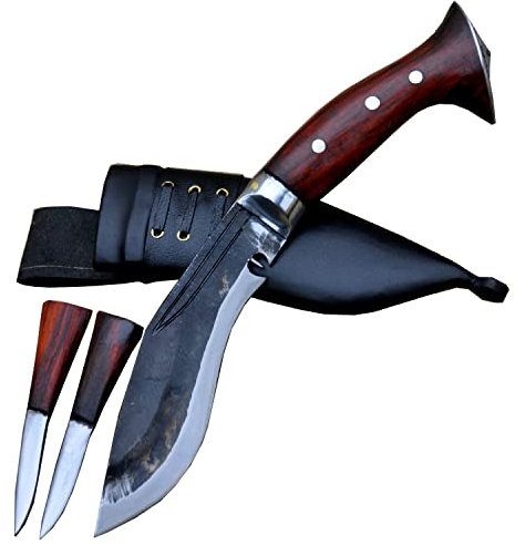 THE NEPAL 6 Zoll lange Klinge Farmer Kukri-Khukuri-Gurkha-Messer-Messer-Arbeits-Full-Tang-Messer-Handgeschmiedet-Echte Arbeitsmesser-Machete
