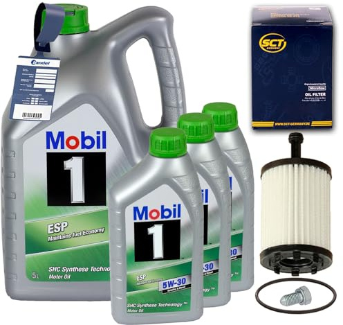 BandelOne enthält Ölfilter Mobil 1 5W30 2.5TDI+2.8+3.2 V6 passend für A3 TT Golf 4 T5