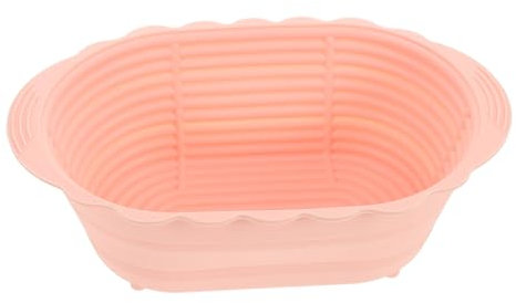 CONGARTENO Silikon Gärkörbe Oval Für Sauerteigbrot Zusammenklappbar Gärschalen Brotbackzubehör Flexibel Küchenfreundlich