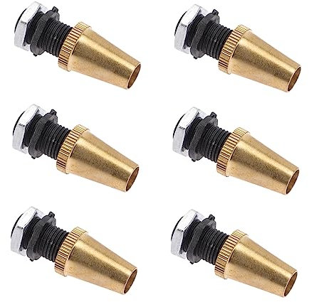 DOITOOL 6pcs Metal Lock Wire Buckle Ceiling Light Cord Grips Thread Strain Relief DIY Cable Glands Safety Lighting