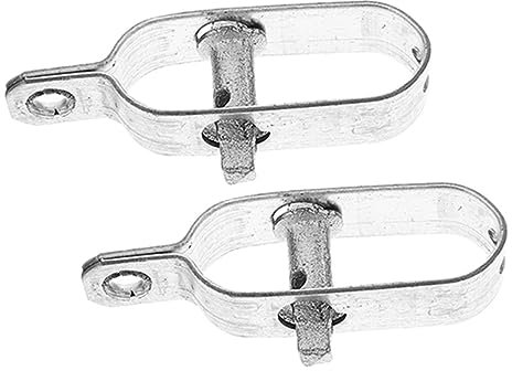 Hemobllo 2stücke Drahtspanner aus Stahl Gartendraht-zaunspanner Kabelspanner Metallseilspanner Werkzeug zum Spannen von Drähten Spanner für Garten und Zaun