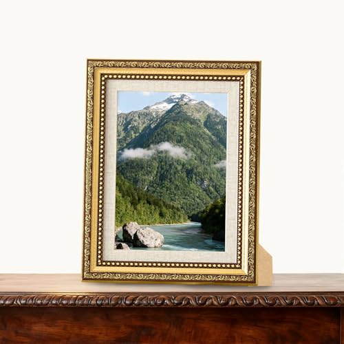YRUHAN Cornici Vintage, Cornice Goffrata, Cornice per Foto Vintage, Design Tridimensionale in Rilievo, Realizzata con Cura e Esteticamente Gradevole, Adatta per Fotografie e Poster