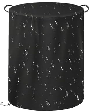 Weqizuerqi Housse De Protection Pour Foyer Extérieur | Rangement Imperméable,Housse Protectrice pour Radiateur Extérieur - Protection Contre Pluie Soleil Neige Feuilles Déjections