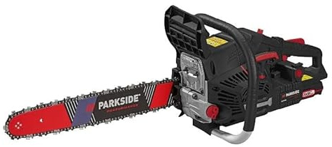PARK SIDE PRESTANDA - Bensinmotorsåg 56 cc - elstart - PPBKS 56- guide 40 cm