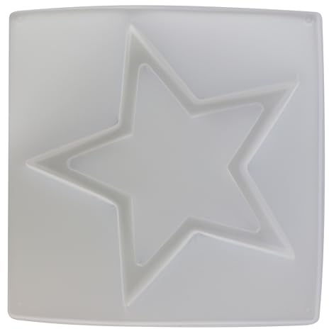 GLOREX Kunststoff, Gießform Sternschale 300ml 22cm hitzebeständig
