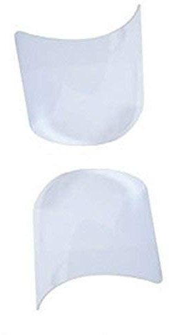Lot de 2 Visieres pour Masque Cagoule de Protection de Sablage